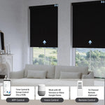 Operate shades via remote, app scheduling, or smart home voice commands for convenient control.
