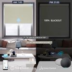 Supports scheduled timings and voice commands for convenient automated shade control.