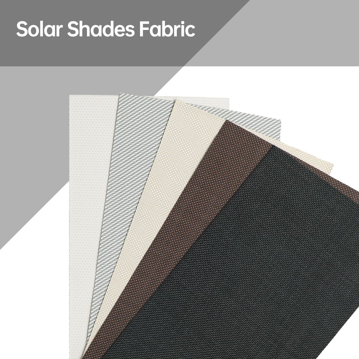 Solar Roller Shades Fabric Samples