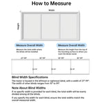 Step-by-step tutorial on measuring window dimensions for motorized coupled roller shades, ensuring a perfect fit.