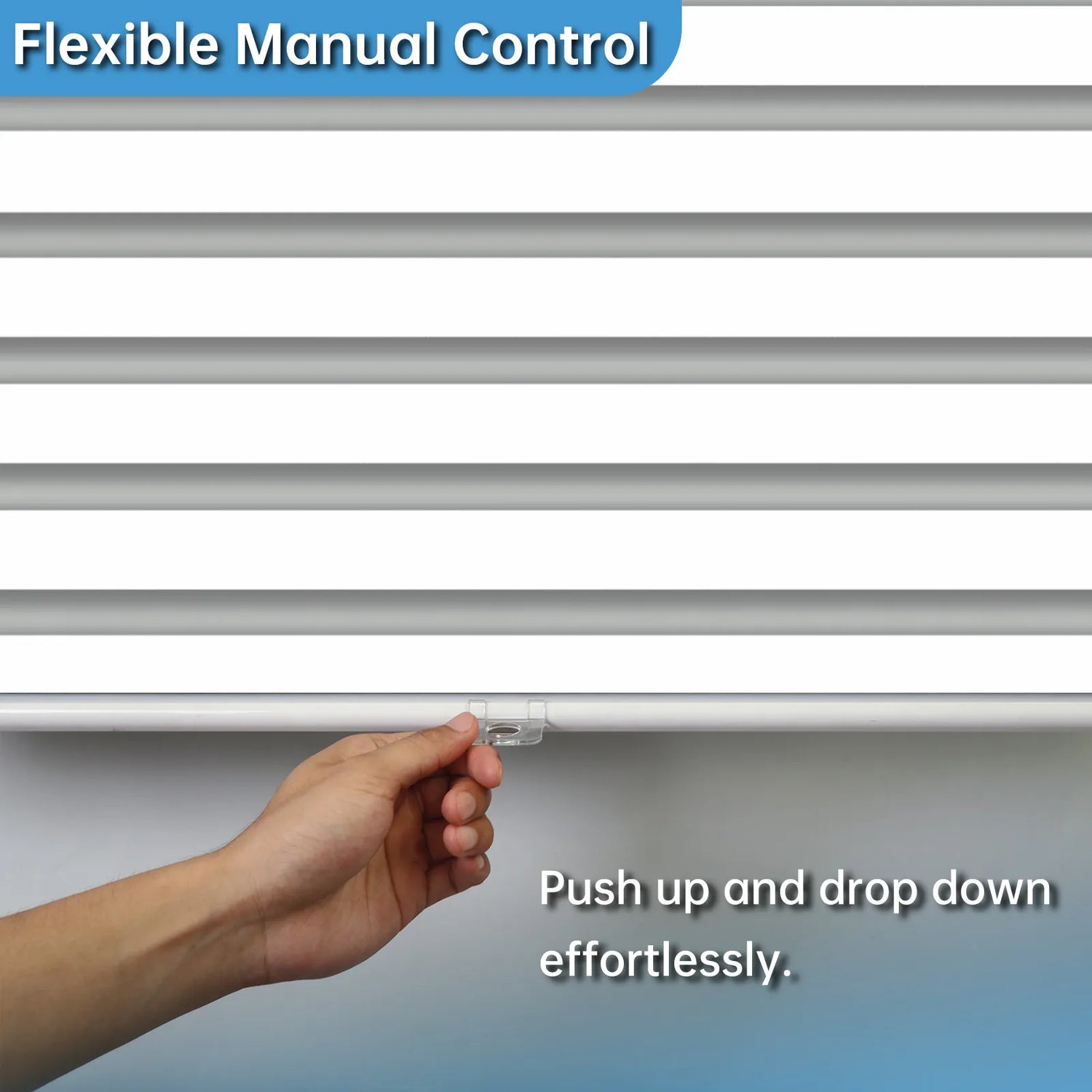 Uilvffo Cordless Zebra Shades | Light Filtering