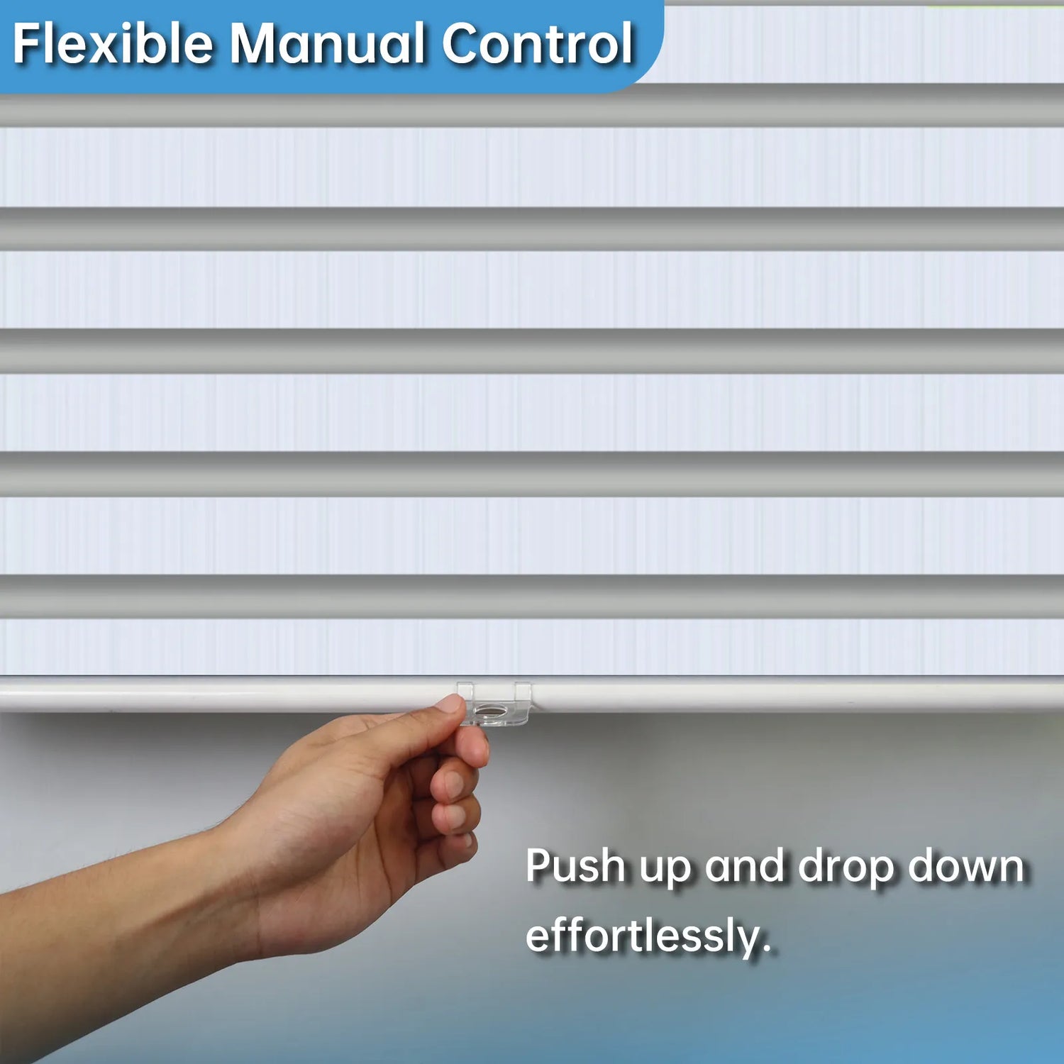 Uilvffo Cordless Zebra Shades | Room Darkening